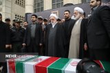 Funeral ceremony of 2 martyred judges in Tehran