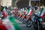 Armed forces stage motorcycle parade as Ten-Day Dawn begins