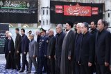 President, cabinet members renew allegiance to Imam Khomeini