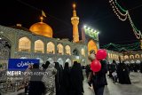 Imam Reza (AS) holy shrine on eve of Shabaniyah Eids