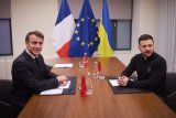 Macron says France and allies ‘united’ on Ukraine