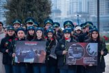 Azerbaijan Student Youth Organizations' Union holds flash mob dedicated to January 20