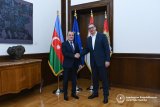 Azerbaijani FM addresses regional and international issues with Serbian President (PHOTO)