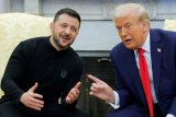 At Zelensky Meet, Trump's Peacemaker Remark, Then An Argument