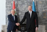 President Ilham Aliyev met with President of Iraq in Davos