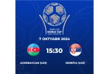 World Championship Azerbaijan mini football team set to play its first match