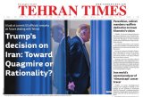 Front pages of Iran's English dailies on February 2