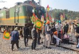 Farmers block trains in Punjab for three hours as part of their 'Rail Roko' protest, 31 trains affected