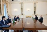 President Ilham Aliyev receives Secretary General of Conference on Interaction and Confidence Building Measures in Asia