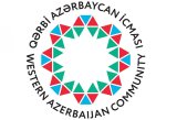 Western Azerbaijan Community slams US Embassy's defamatory statement