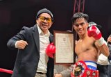 Llover claims OPBF title with stunning 1st rd. TKO win in Japan