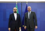 Iran new envoy submits copy of credential to EC Pres. Michel