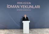 President Ilham Aliyev attends ceremony dedicated to 2024 sports results