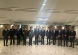 Hikmat Hajiyev visits Azerbaijan's embassy in Iran