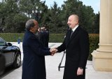 Official welcome ceremony held for President of Somalia Hassan Sheikh Mohamud