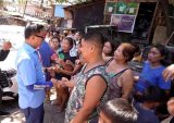 Tolentino pauses motorcade to visit fire victims in Biñan, Laguna