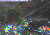 Scattered rains forecast across PH due to shear line, easterlies, amihan