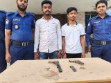 Two arrested with pistols, ammo in N’ganj