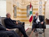 Larijani meets Lebanese PM in Beirut