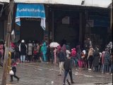 VIDEO: Gazans wait in long lines to get bread