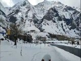 Heavy snowfall cuts off Lahaul Valley, Manali-Leh Highway closed