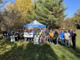 Volunteers, TD Bank and RRCA Plant 250 Trees at Gray's Creek Conservation Area