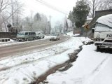 Snowfall continues in Mansehra’s upper regions