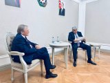 Russian President's special envoy holds meetings in Azerbaijan's Baku (PHOTO)