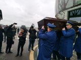 AZAL crew members’ bodies transported to Azerbaijan’s II Alley of Honor for burial (PHOTO)