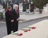 US ambassador commemorates victims of Armenian-Azerbaijani conflict in Ganja (PHOTO)