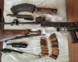 Weapons and ammunition found in Jalilabad