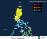 Signal No. 2 still up over Metro Manila, 24 other areas