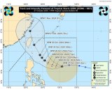 Leon slightly intensifies; Three areas placed under Signal No. 1