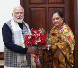 Former Rajasthan CM Vasundhara Raje's meeting with PM Modi sparks speculation over national role