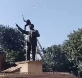 Attempt to vandalise Ambedkar statue in Amritsar; Punjab CM Mann, opposition leaders condemn incident