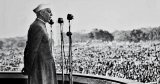 How did Nehru feel equally at ease in the worlds of science, architecture, law and literature?