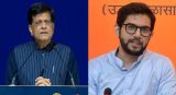 War of words erupts between Piyush Goyal and Aditya Thackeray over CGPDTM HQ relocation from Mumbai to Delhi