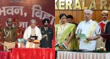 Arif Mohammad Khan takes oath as Bihar Governor, Rajendra Vishwanath Arlekar as Kerala Governor