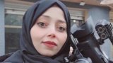 A female Palestinian journalist martyred in Israeli attack