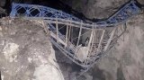 Second bridge collapses in a week due to landslide in Uttarakhand's Chamoli cutting off villages