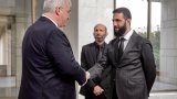 Syria's de facto leader Sharaa meets Ukrainian foreign minister in Damascus