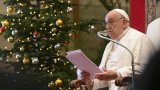 Pope Francis, in annual Christmas message, reprimands Vatican staff for gossiping