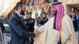 Syria's new leader al-Sharaa meets Saudi crown prince on first trip abroad