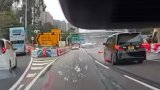 Driver flees and leaves behind injured passenger after car crash in Hong Kong