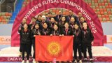 Сборная Кыргызстана стала третьей на женском чемпионате CAFA по футзалу