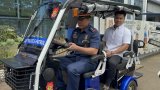 ‘E-Patrol’: Talisay police see benefits of ‘e-bike powered trike’