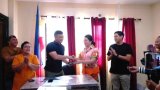 Regal Oliva donates 13th-month pay to unpaid Umapad barangay workers