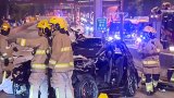 Hong Kong taxi driver arrested after 3 die in horror road crash