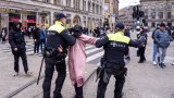 Dutch police arrest pro-Palestine demonstrators in Amsterdam