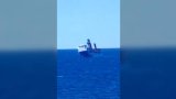 Russian cargo ship sinks near Spain (VIDEO)